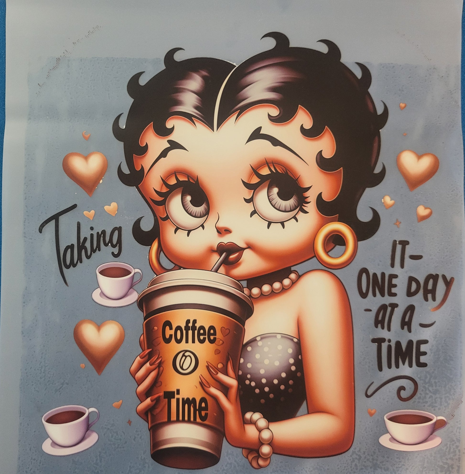 FULL COLOR DTF TRANSFERS-Betty Boop image 1