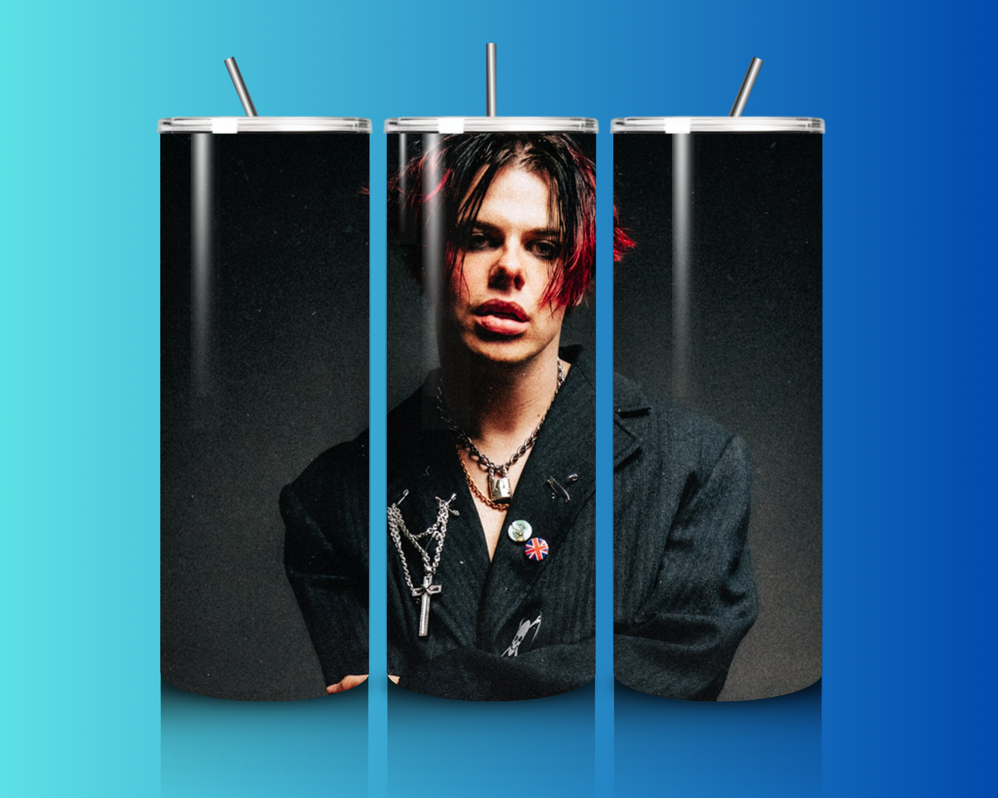 YungBlud Fan Inspired- 20oz Custom Tumbler  image 3