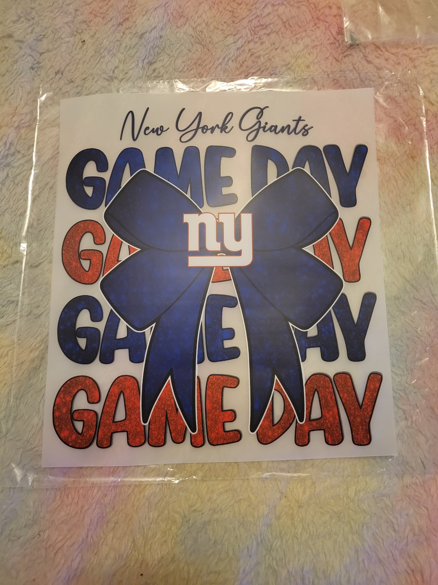 🏈 NFC East Football Game Day Bows – DTF Transfers 🏈 image 2