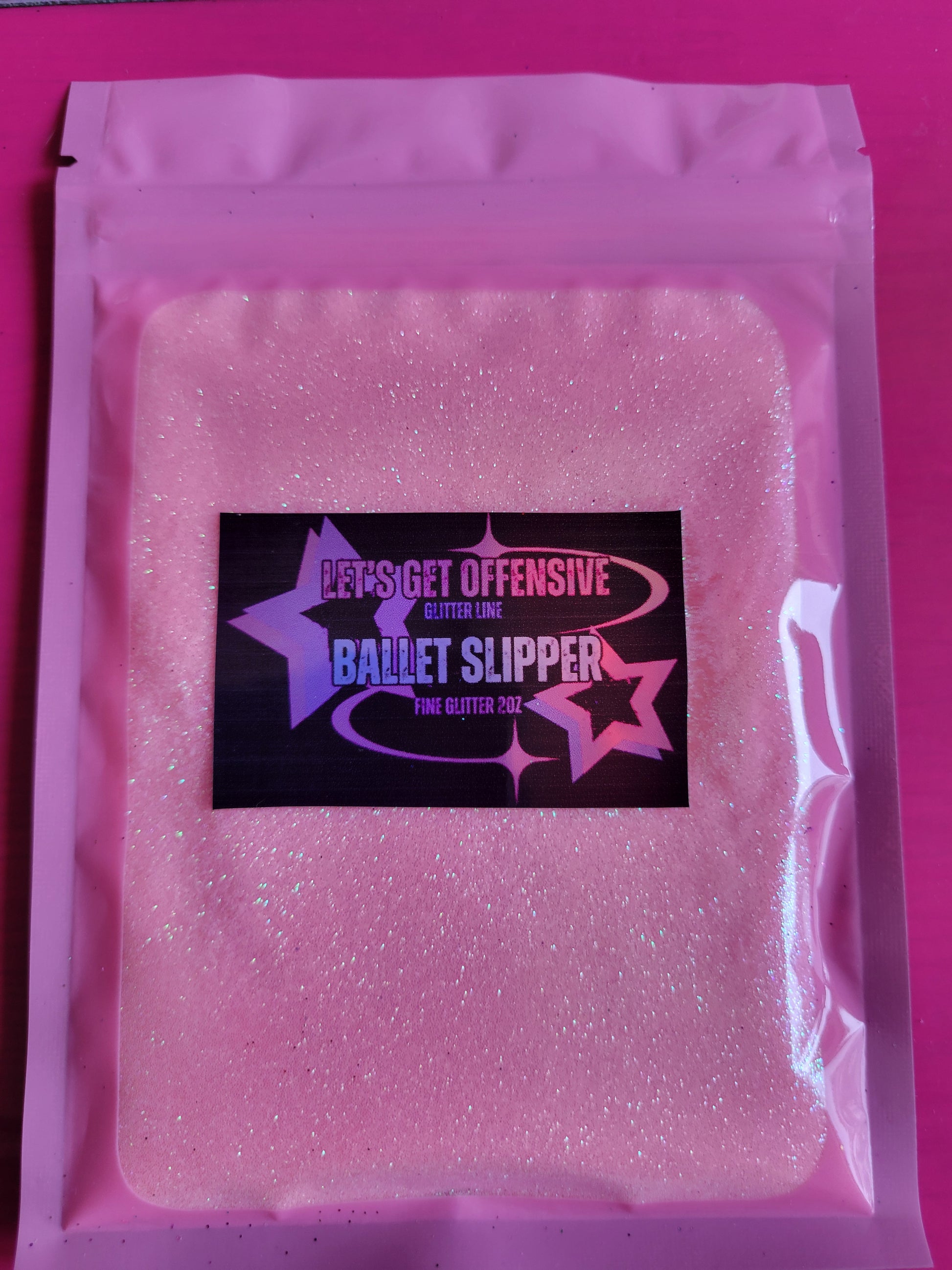 Ballet Slipper - Fine Glitter image 0