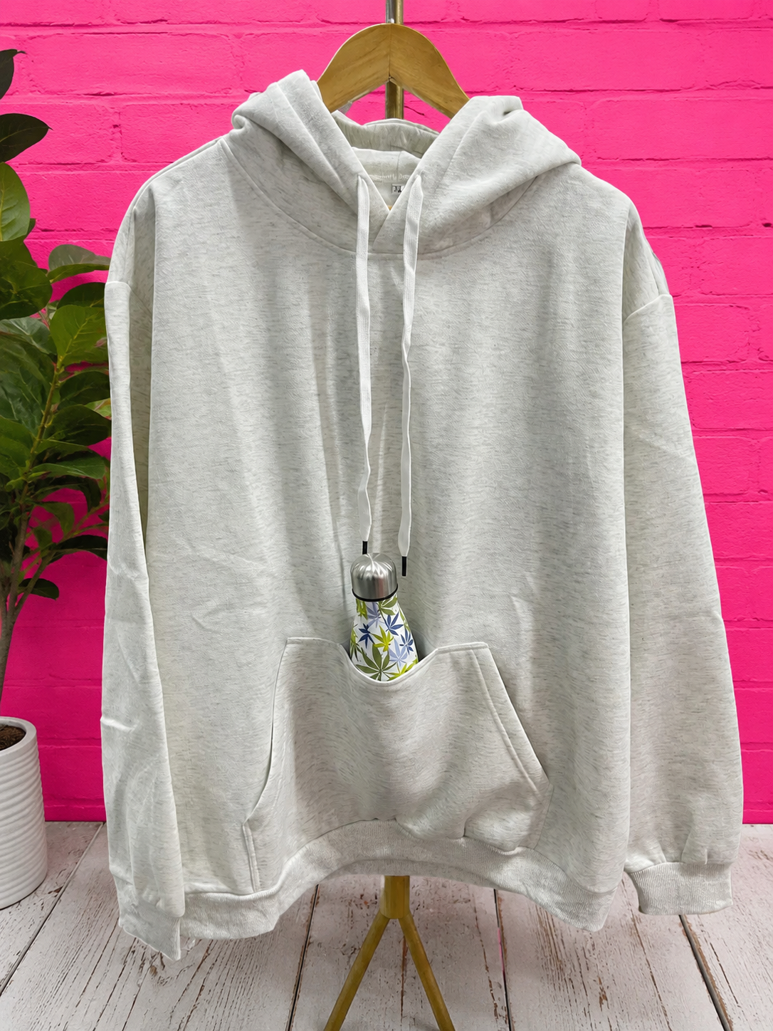 Adult Heathered Grey Tailgate Hoodie image 0