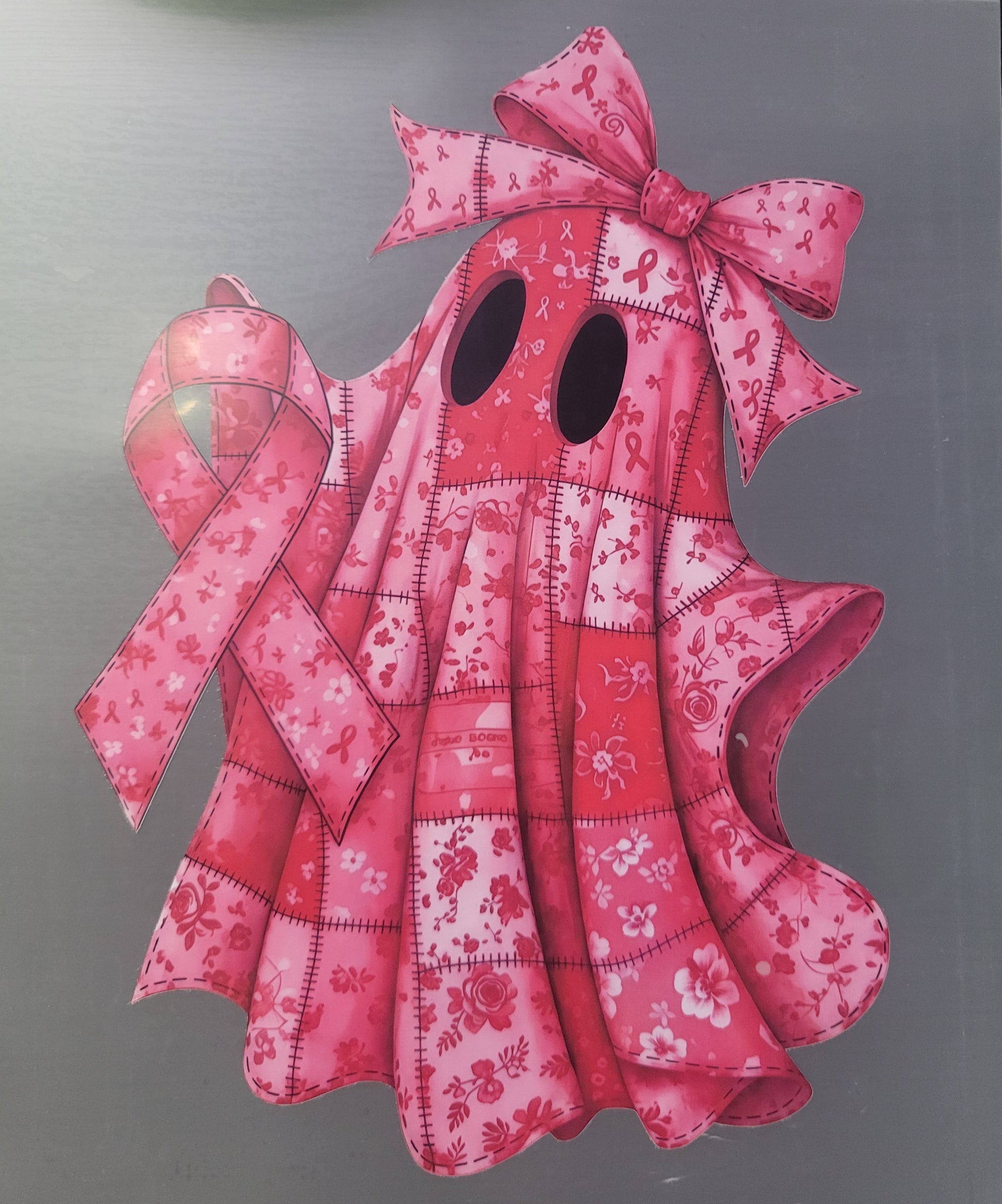 PINK BREAST CANCER GHOST image 0