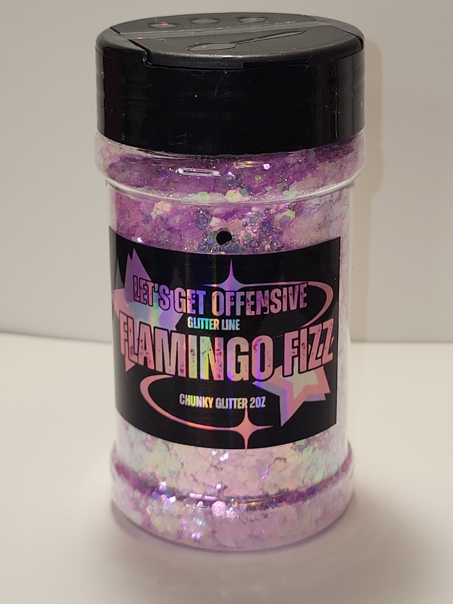 Flamingo Fizz Chunky Glitter  image 0