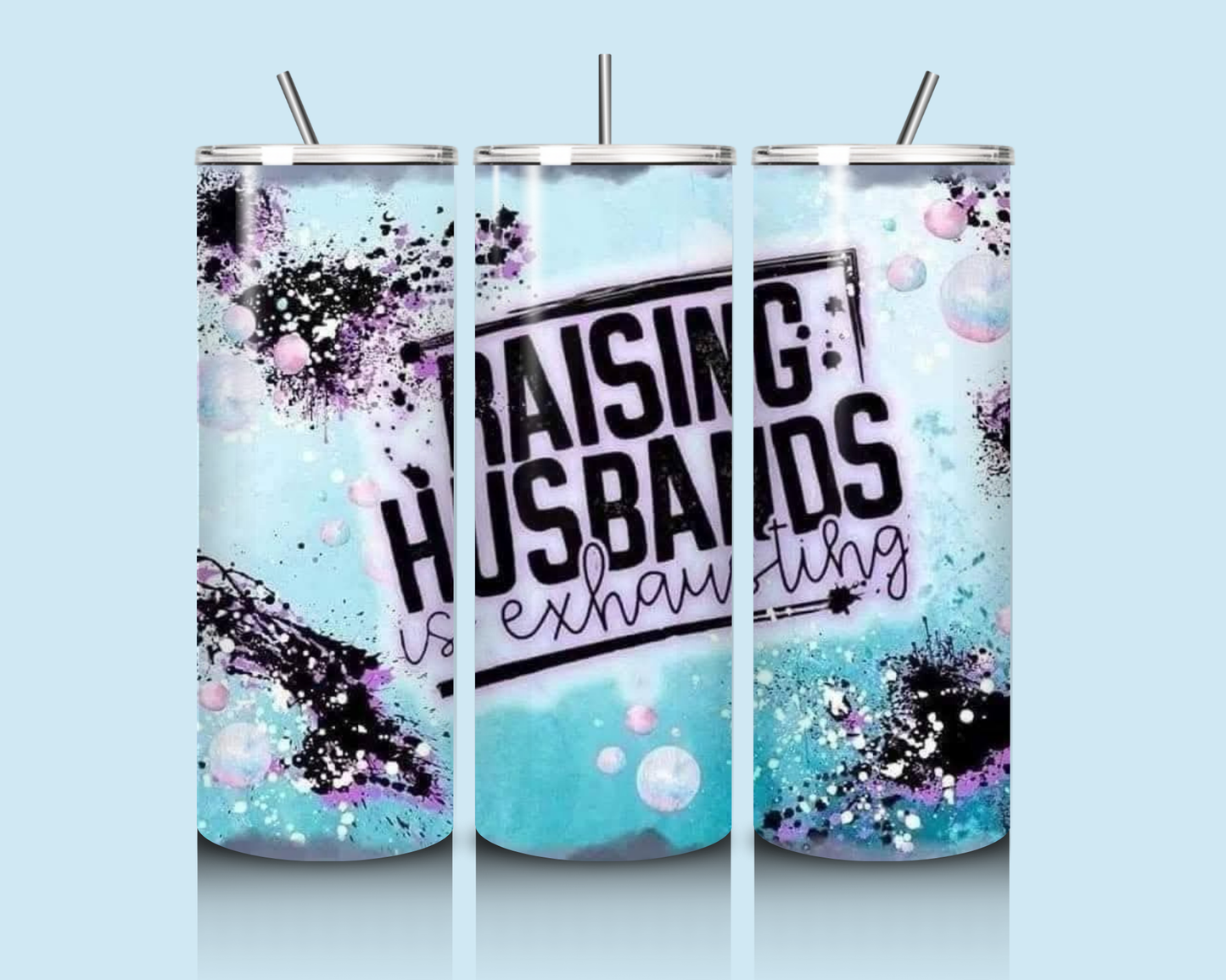 Raising Husbands 20 oz Custom Tumbler image 0