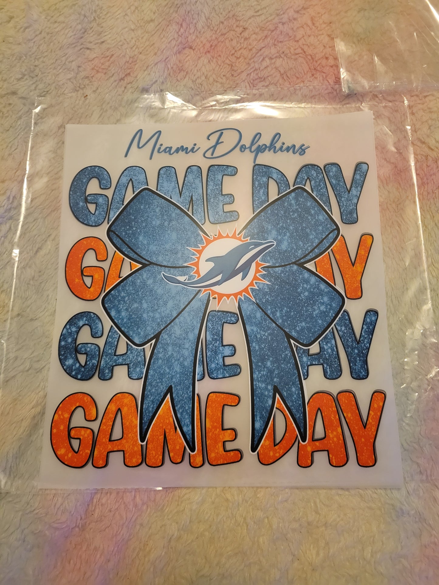 🏈 AFC East Football Game Day Bows – DTF Transfers 🏈 image 3
