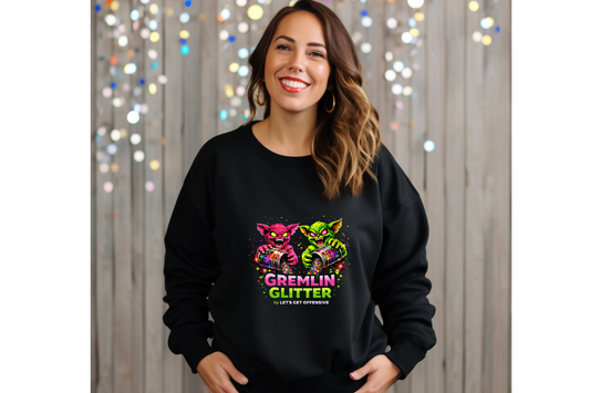 Gremlin Glitter Crewneck 😈✨ image 0