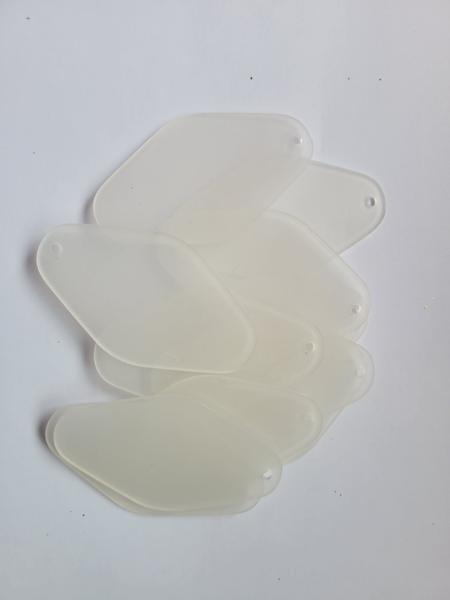 Mini Acrylic Motel Keychains (Blank) image 0