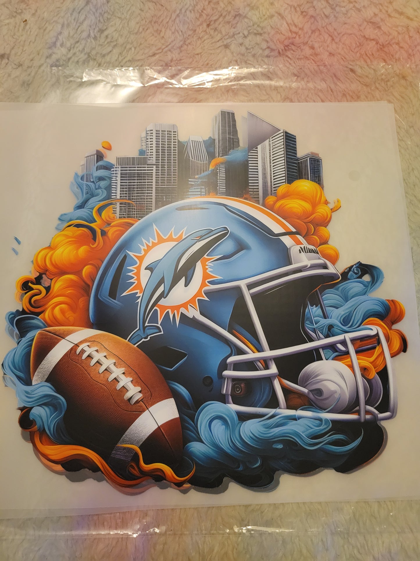 🏈 AFC East Football Helmets – DTF Transfers 🏈 image 3