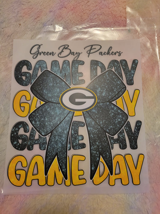 🏈 NFC North Football Game Day Bows – DTF Transfers 🏈 image 0