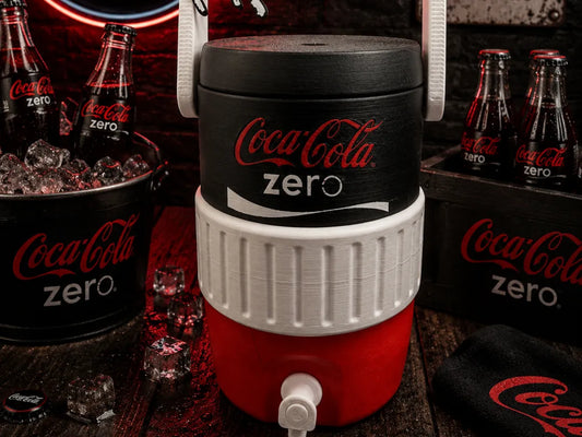 Coke Zero Inspired Can Koozie