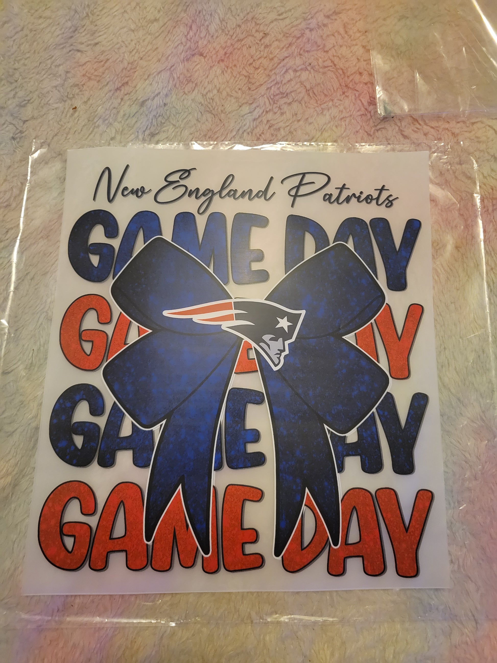 🏈 AFC East Football Game Day Bows – DTF Transfers 🏈 image 1