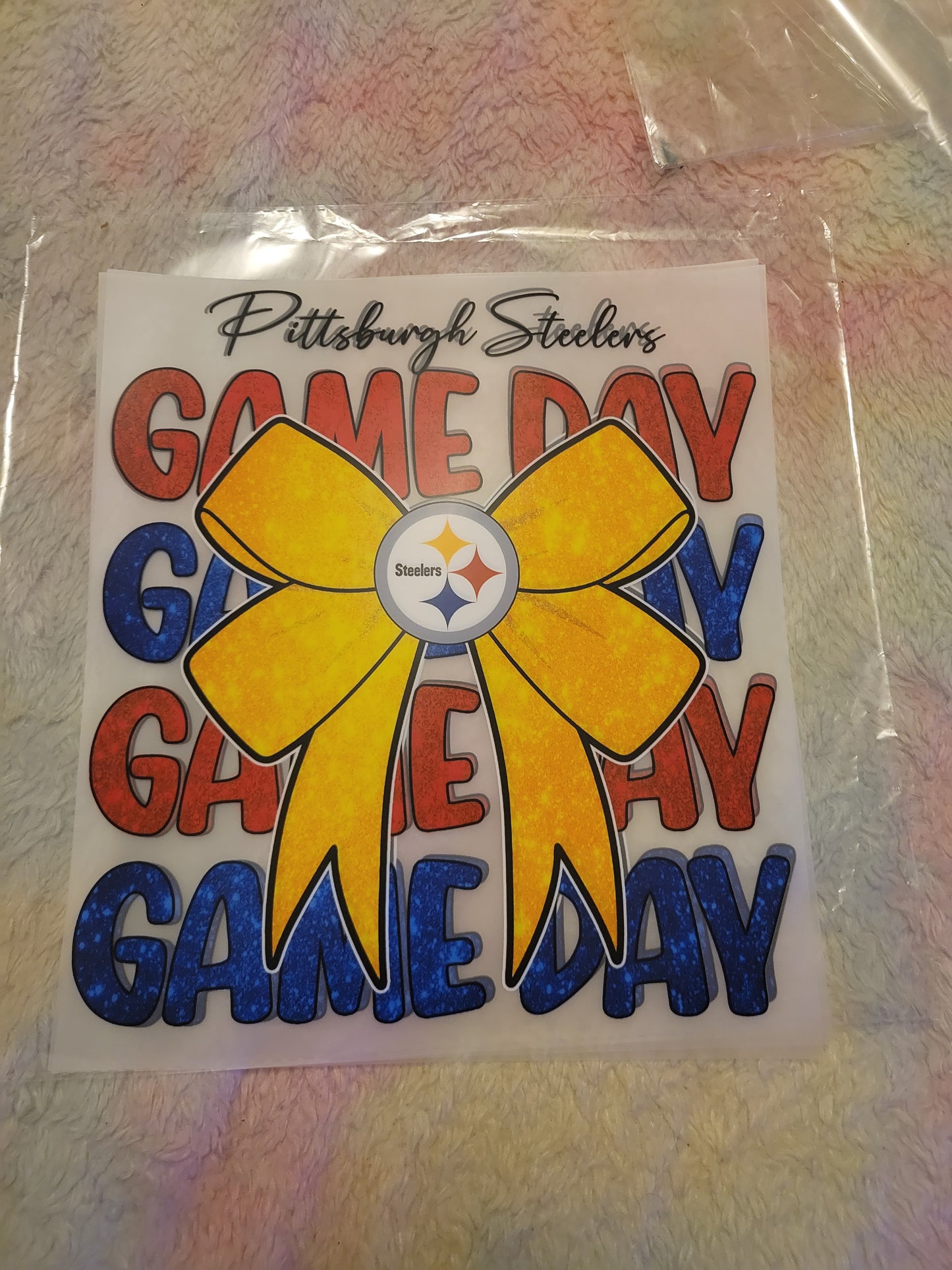 🏈 AFC North Football Game Day Bows – DTF Transfers 🏈 image 0