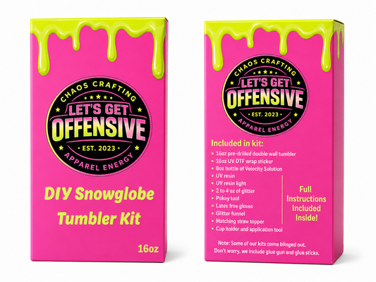 DIY Mystery Snow Globe Kit  Description: