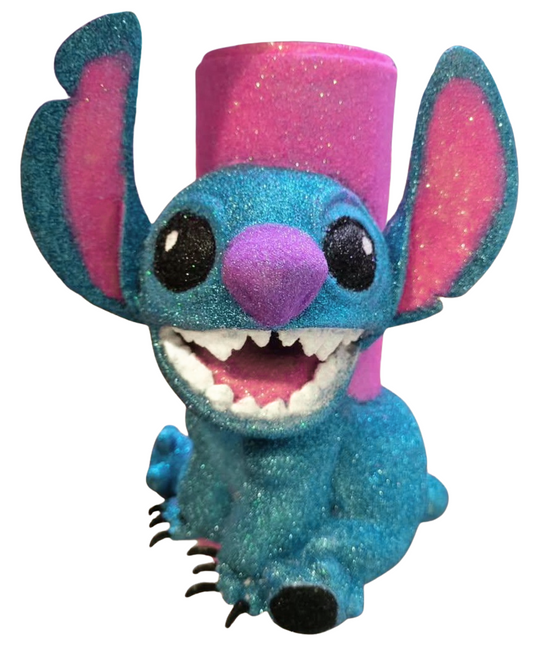 20oz Skinny 3D Stitch-Inspired Tumbler